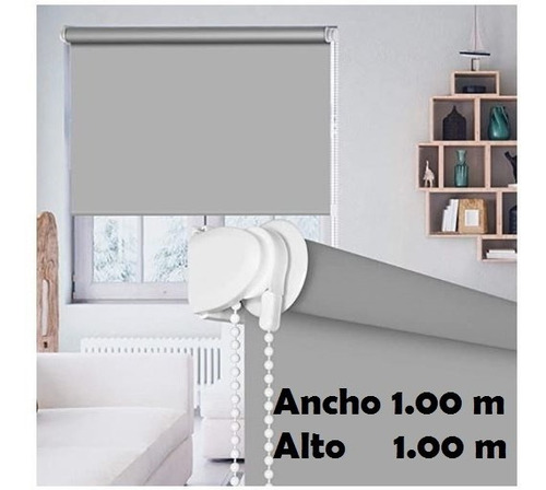 Cortina Enrollable Blackout Ancho 1.00 X Alto 1.00