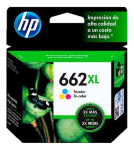 Cartucho Hp 662xl Color