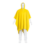 Poncho Impermeable Doble Capa Poliéster/pvc Espesor 0.35 Mm