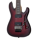 Schecter Demon-7 Fr Crb Guitarra Eléctrica 7 Cuerdas Red