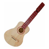 Guitarra Criolla Juguete Madera Clásica N5 50cm Con Cuerdas