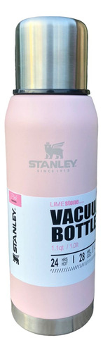 Termo Stanley Adventure Classic 1 Litro Rosa Acero Inox