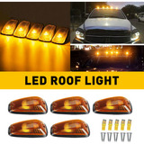 Amber Yellow Car Cab Roof Marker Led Lights With T10 Lam Aab