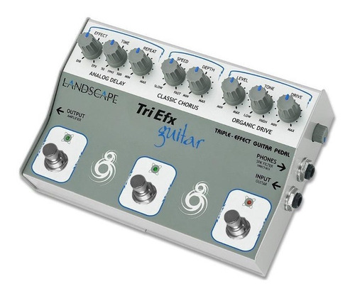 Pedal Landscape Triefx Guitar