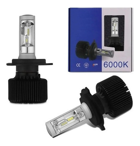 Kit Premium Prisma Farol Alto/baixo Neblina Super Led 6000k