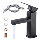 Llave Mezcladora Monomando Lavabo Baño Inoxidable Fregadero