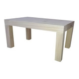 Mesa De Comedor Asia, Pino Macizo, Sin Pint, 1 Mt. X 0 70 Cm