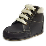 Botinha Masculina Bebe Bota Infantil Couro Sintetico 