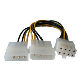 Cable Power 2 Molex 4pin Mach A Mother 8 Pin Nisuta Ad824