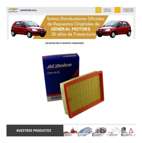 Kit Filtros Chevrolet Celta + Aceite Semisint Acdelco Foto 5