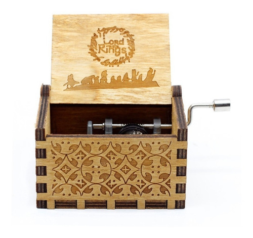 Caja Musical Harry Potter Games Of Thrones Zelda Madera