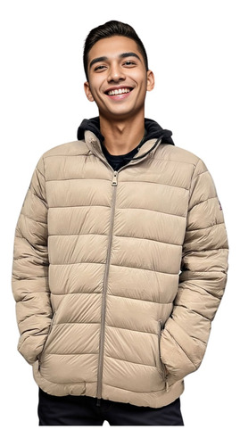 Jaqueta Bobojaco Masculina Casaco Quente Inverno Forrado Puf