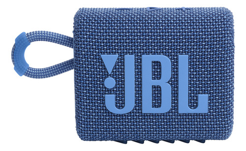 Caixa De Som Jbl Go3 Eco Bluetooth Ipx67 Blue