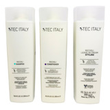 Tec Italy, Kit Ricciolitec , Shampo, Acondicionador, Leaven