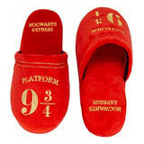 Chinelo De Quarto Plataforma 9 3/4 Harry Potter