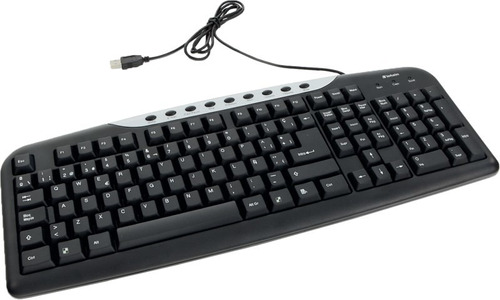 Teclado 98109 Cable Usb Ng Verbatim