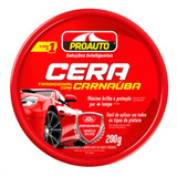 Cera Pasta Tradicional Com Carnaúba 200g Proauto