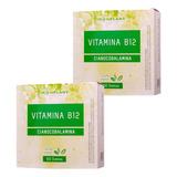 Vitamina B12 Cianocobalamina Iron Plant Suplemento Vegano 