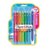 Bolígrafo De Gel Papermate Inkjoy Blíster Con 8 Piezas Color Del Exterior Colores