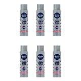 Desodorante Aero Nivea 150ml Masc Silver Protect-kit C/6un