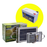 Cerca Elétrica Rural Eletrificador Solar 35km Zs20bi Bateria