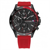 Reloj Tommy Hilfiger 1791722 Rojo Hombre