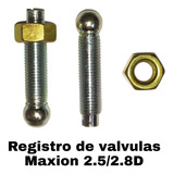 Regulador De Valvula Maxion 2.5/2.8 (juego De 8 Con Tuerca)