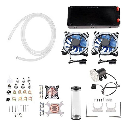 Kit De Refrigeración Líquida Para Cpu Y Gpu De 240mm.