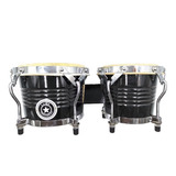 Bongos Cuba Percussion Prof.negro Cx-d120b-bk