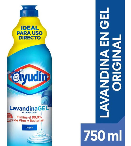 Ayudin Lavandina En Gel Original X 750ml