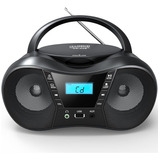 Portable Cd Player Boombox With Fm Radio,bluetooth 5.1,cl...