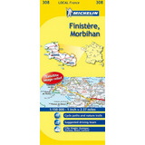 Mapa Local Finistãâ¨re, Morbihan, De Vários Autores. Editorial Michelin España Portugal S.a., Tapa Blanda En Francés