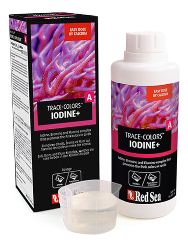 Red Sea Trace Colors A Suplemento De Iodo 500 Ml Arrecife