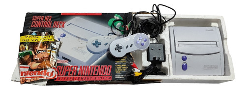 Super Nintendo Completa En Caja+ Juego