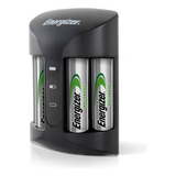 Energizer - Cargador De Baterías Aa Y Aaa Recargables