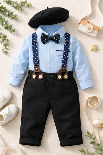 Trajecito Conjunto Traje Bebé Niño Formal 6m 12m 18m 24m | Envío gratis