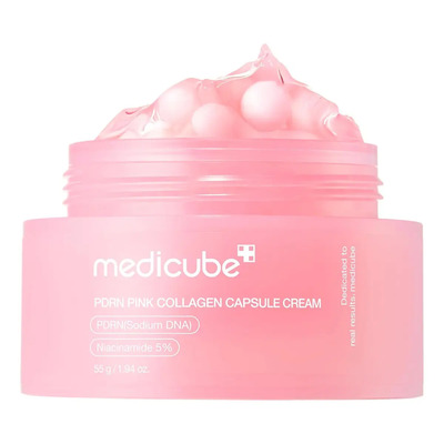 Crema Medicube PDRN Rosa ADN Salmón Hidratante 55g Rostro Cuello Día\u002FNoche | Meses sin interés