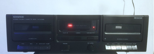 Kenwood Stereo Double Cassette Deck Kx-w595