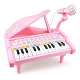 Teclado De Juguete De Piano Love & Mini Para Niños, Regalo D