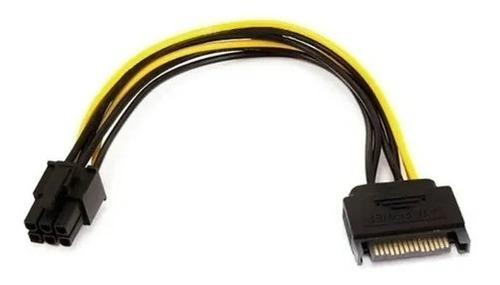 Cable Adaptador Mineria Sata A 6pin Pci E Mineria Eth Riser