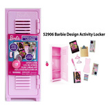 Barbie Locker Con Candado, Accesorios , Stickers Y Mas