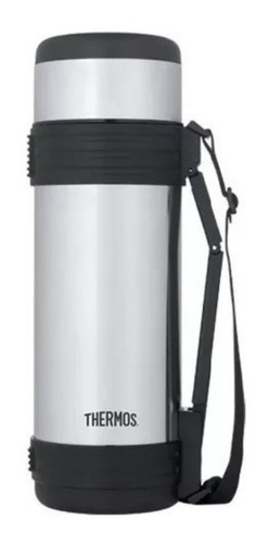 Termo Thermos 1 Litro Acero Con Manija Pico Cebador 24 Hs.