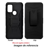 Funda Uso Rudo Clip Para Oneplus Nord N10 Con 2 Micas 