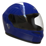 Casco Moto Integral V32 Compact Azul Vertigo