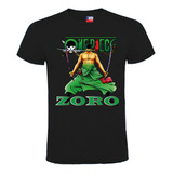 Poleras Anime One Piece. Zoro Roronoa Dtf