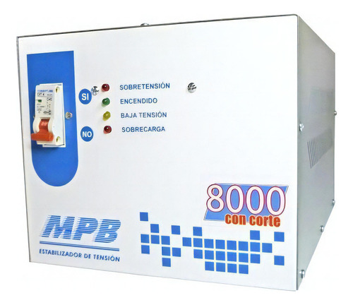 Estabilizador Yali Mpb 8000 8000va Corrige Cada 10v