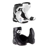 Jm Botas Moto Pista Racing Gaerne Grw Negro Blanco G.rw