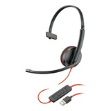 Headset Blackwire C3210 Usb-a Plantronics