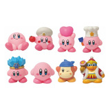 Set 8 Figuras De Kirby Video Juego Nuevas 