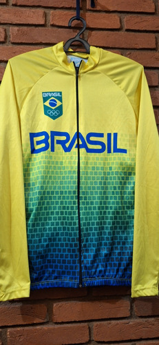 Camisa Ciclismo Time Brasil